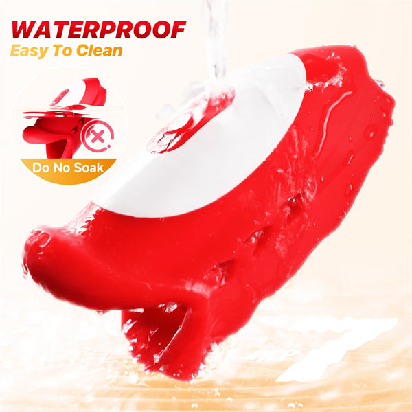 Waving Motion Male Sex Toy with Hollow Out Design