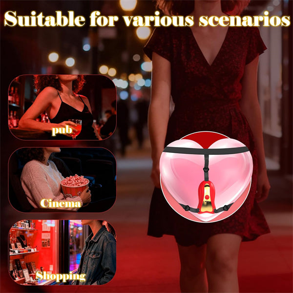 Wearable Smart Sucking Vibrator for Couples with APP Control