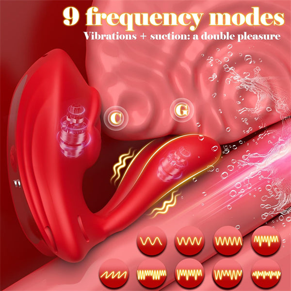 Wearable Smart Sucking Vibrator for Couples with APP Control