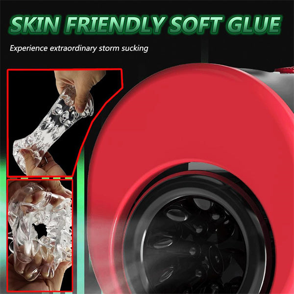 Wearable Strap Automatic Male Masturbator