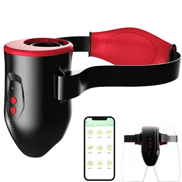 Wearable Strap Automatic Male Masturbator
