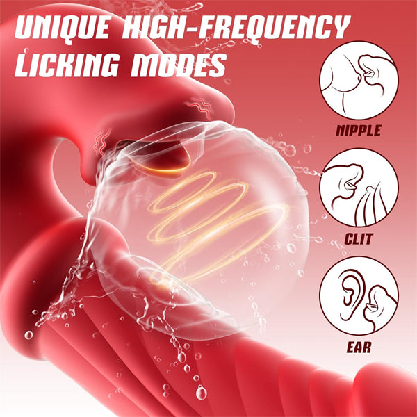 4IN1 G Spot Vibrator with Sliding Ring