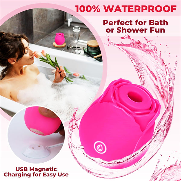 Glow In Dark Rose Vibrator