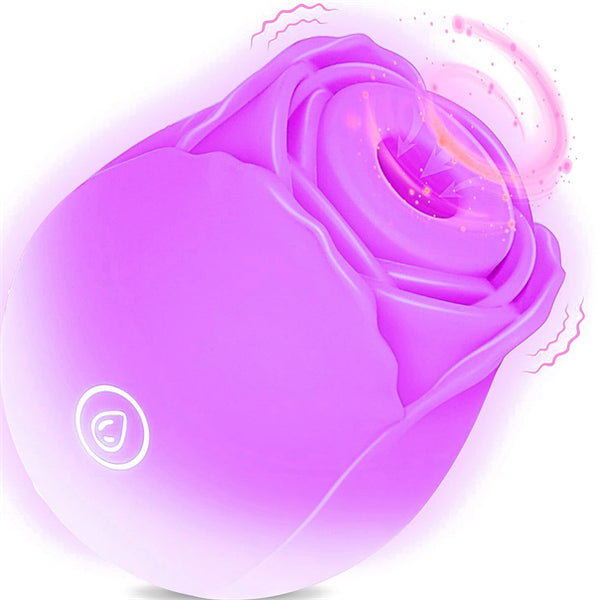 Gradient Color Rose Vibrator