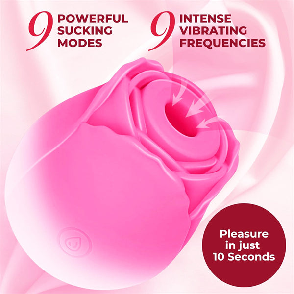 Gradient Color Rose Vibrator