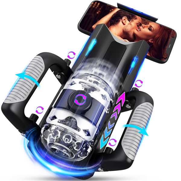 Rocket Launcher  PRO hands free Blowjob machine stroker