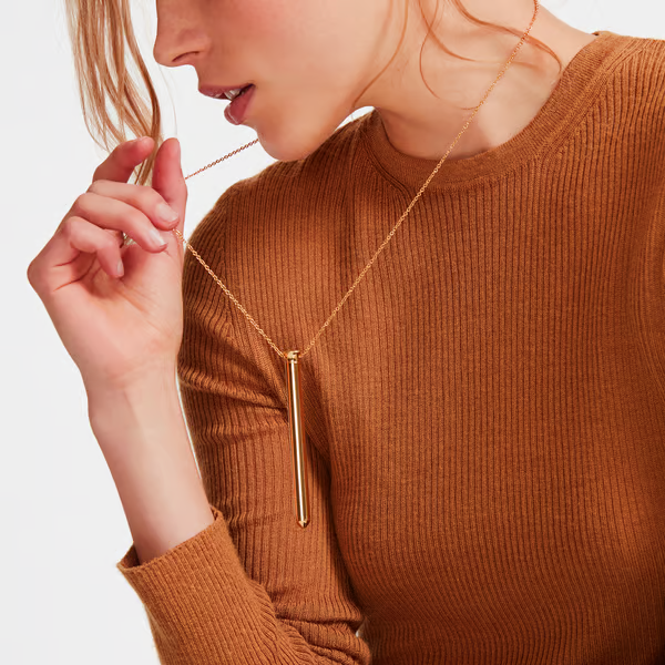 Necklace Vibrator Rose Gold