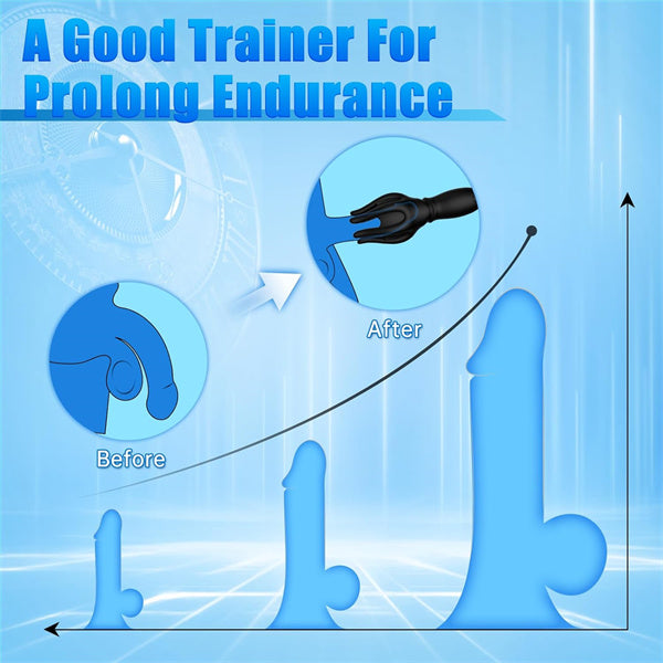 10 Vibrating Octopus Glans Trainer