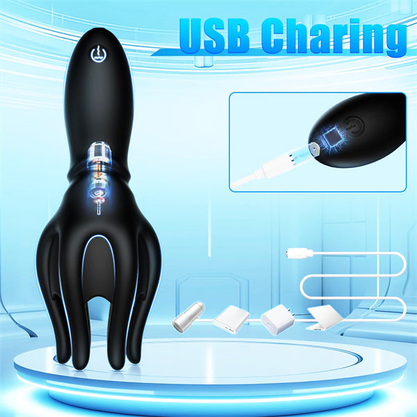 10 Vibrating Octopus Glans Trainer