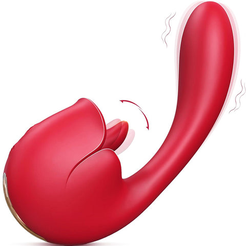 9 Licking & 9 Vibrating Snail Vibrator