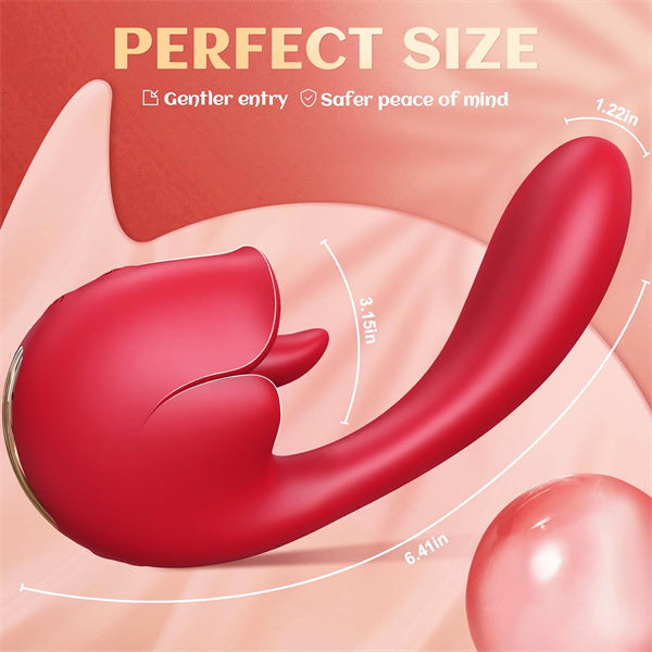 9 Licking & 9 Vibrating Snail Vibrator
