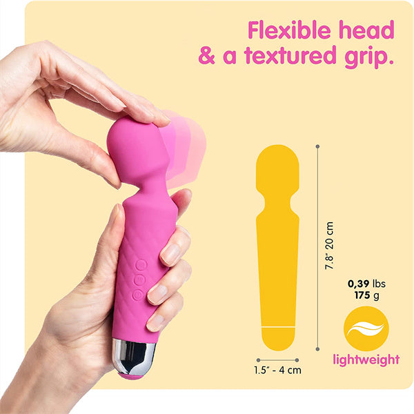Regular Wand Vibrator Hot Pink