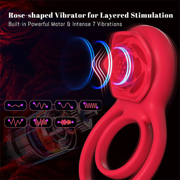ring dick vibrator Buy Vibrating Cock Ring Penis Vibrator Clit Couples Sex Toy For Men G-spot  Delay Aid Waterproof Pink Online main image 1