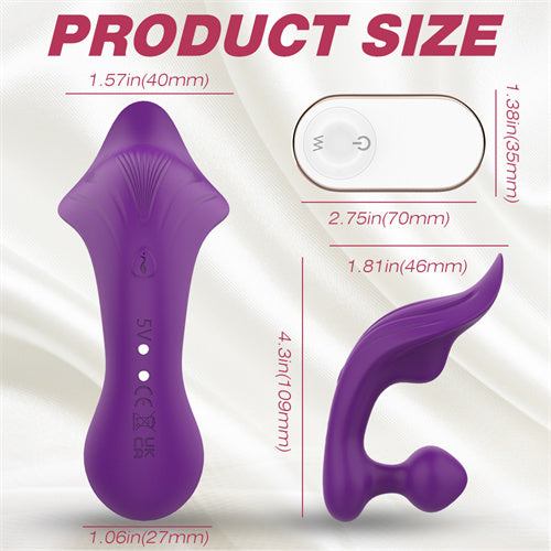 Clitoris Stimulation Panties Vibrator Purple