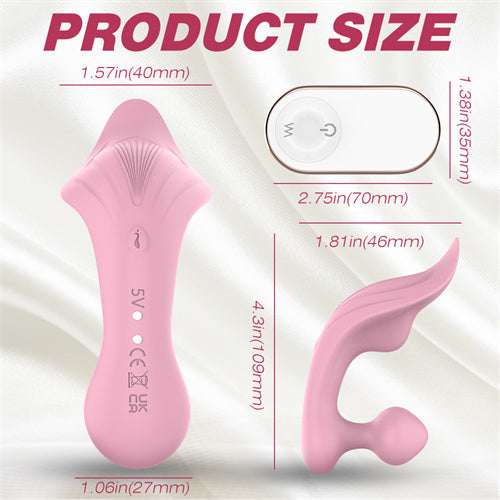 Clitoris Stimulation Panties Vibrator Pink
