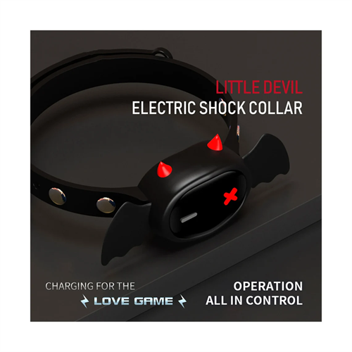 Controlled Shock LOCKINK Little Devil App Controlled Shock Collar | Kink Toys | ROSETOY