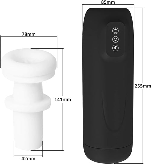 7 Modes Telescopic & Suction Stroker