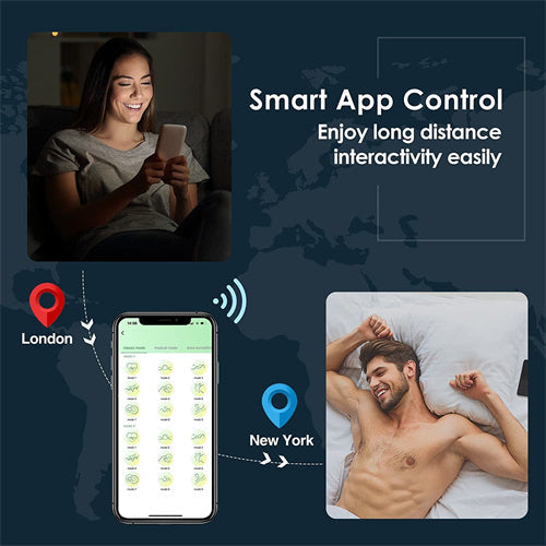 Male Masturbator Penis Training Vibrator with APP Control Green
