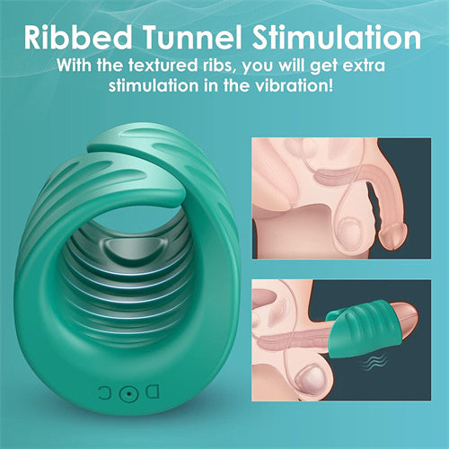 Male Masturbator Penis Training Vibrator with APP Control Green | Rose Toy | Aimitoy ROSETOY Male Masturbator Penis Training Vibrator with APP Control Green | Rose Toy | Aimitoy ROSETOY