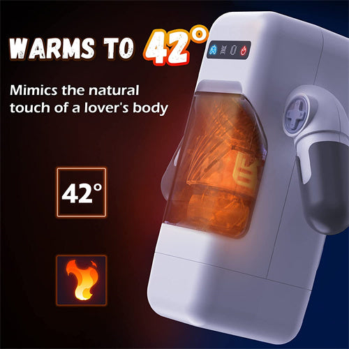 Buy Game Cup -Thrusting Vibrating Masturbator with Heating System | Male  Toy | Aimitoy  ROSETOY