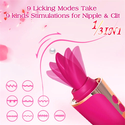 AMZING TOY_ Flicking Tongue Vibrator Sabrina