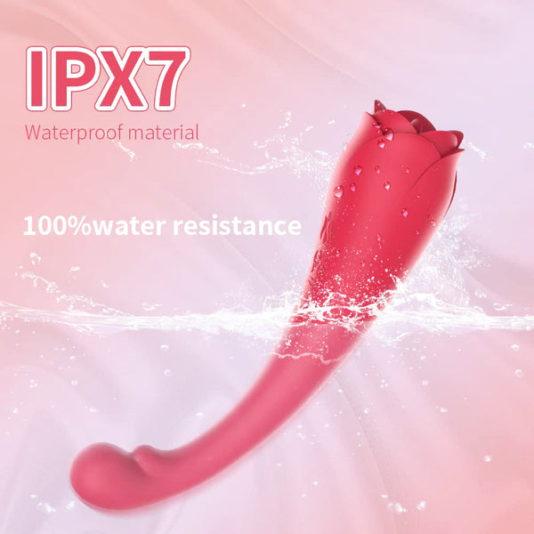 Rose Toy Clitoral Tongue Licking Vibrator Erin