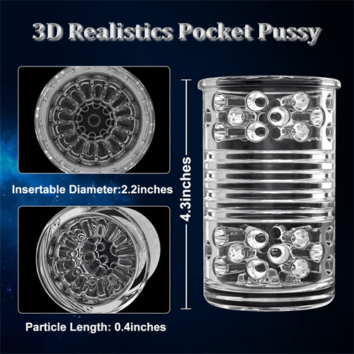 7 Thrusting & Roating Modes Black Stroker (Black/White)