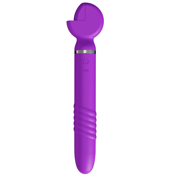 Thrusting Wrench Vibrator Pink