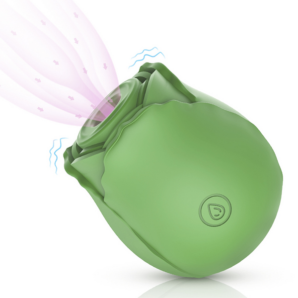 Regular Rose Vibrator Jade Green