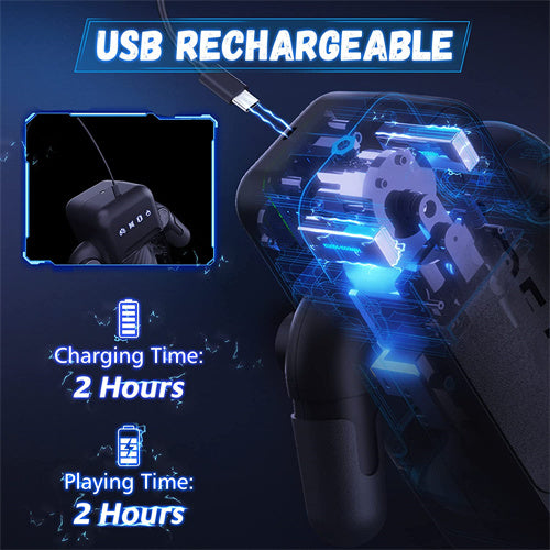 Game Cup -Thrusting Vibrating Masturbator with Heating System Black