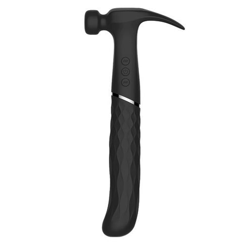 Curved Hammer Vibrator Black
