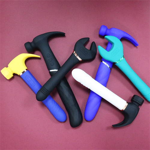 Thursting Wrench Vibrator Black