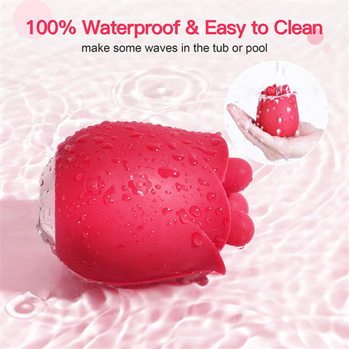 Rose Toy for Woman with Kneading Nubs