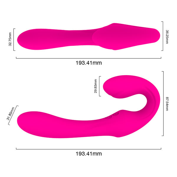 Remote Control Double Ended Rabbit Vibrator