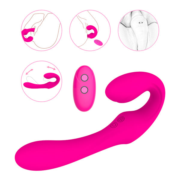 Remote Control Double Ended Rabbit Vibrator