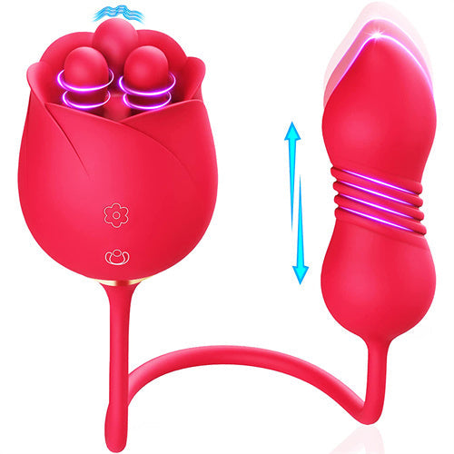 Buy Thrusting Vibrator with Trio of Fondling Nubs Ivy | Female Vibrators | Rosetoy ROSETOY Buy Thrusting Vibrator with Trio of Fondling Nubs Ivy | Female Vibrators | Rosetoy ROSETOY
